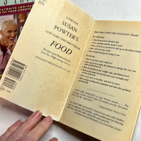 STOP THE INSANITY BOOK AND C’MON AMERICA LETS EAT COOKBOOK BY SUSAN POWTER - Picture 9 of 16